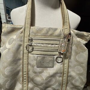 Large Sparkly Coach Bag